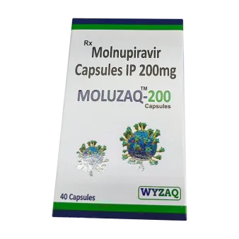 Молнупиравир:: Эсперавир аналог (Moluzaq-200, Molnucure) 200мг капс. №40