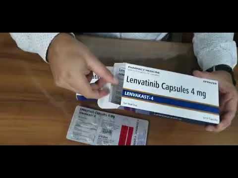Видео о препарате Ленватиниб Ленвакаст (Lenvakast 10) :: Ленвима аналог капсулы 10мг №30